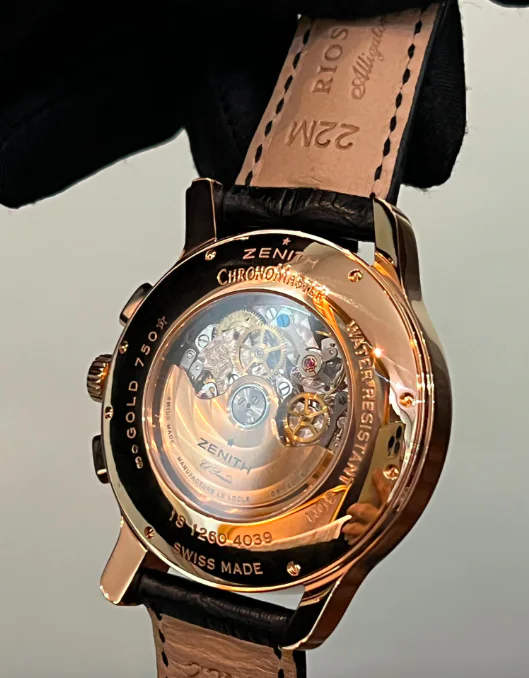 Zenith El Primero Chronomaster XXT Open Grande Date Ref. 18 1260 4039/B 18kt. Pink Gold Chrono